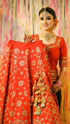 Wedding photoshoot of Bride in Ahmedgarh