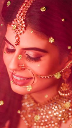 Wedding Photoshoot of Bride - Sonia Studio Photography