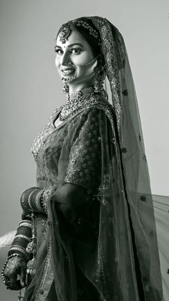 Beautiful Wedding pic of bride in Ludhiana