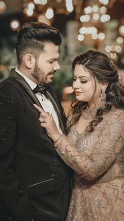 Pic of bride and groom